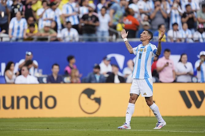 “The feint he did was incredible” - Angel Di Maria lauds Argentina star’s role in his winning goal against Ecuador