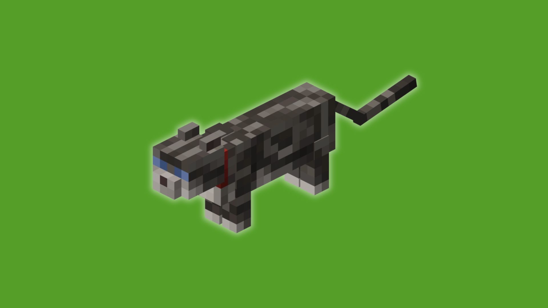 The cat in the game (Image via Mojang Studios)