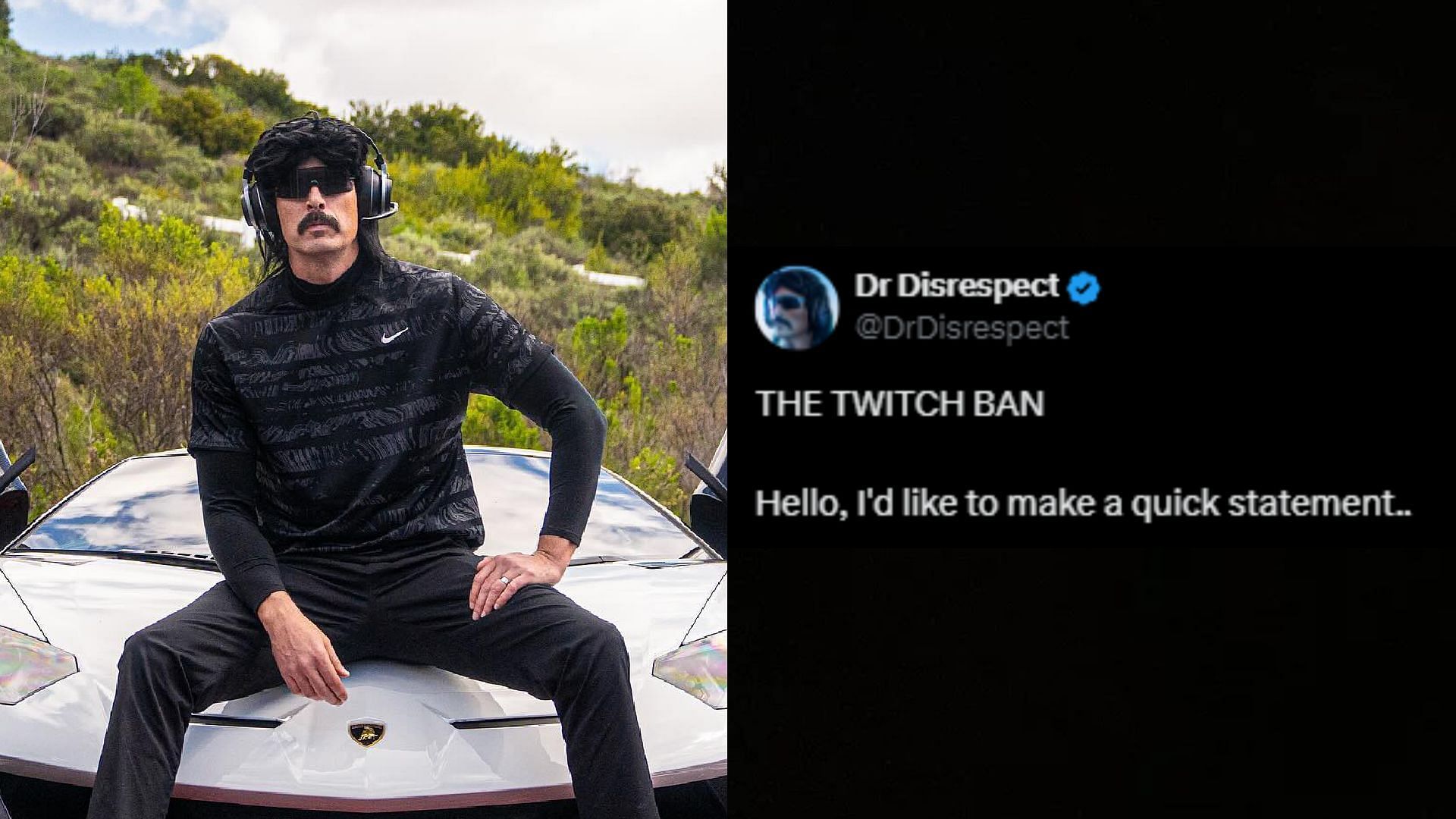 Dr Disrespect has responded to the allegations in a lengthy post on X (Image via DrDisrespect/X)