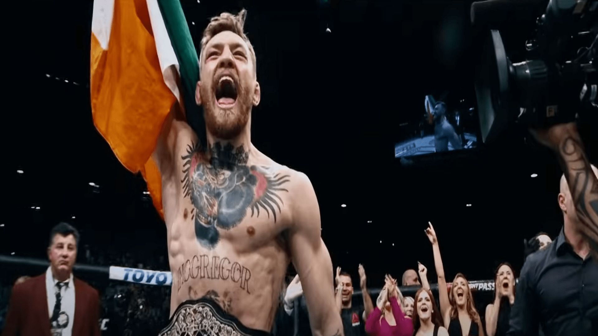 A still from the documentary Conor McGregor: Notorious (Image by Universal Pictures UK)