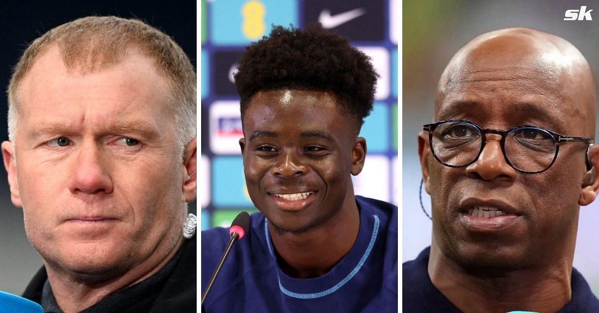 Paul Scholes laughs off Ian Wright