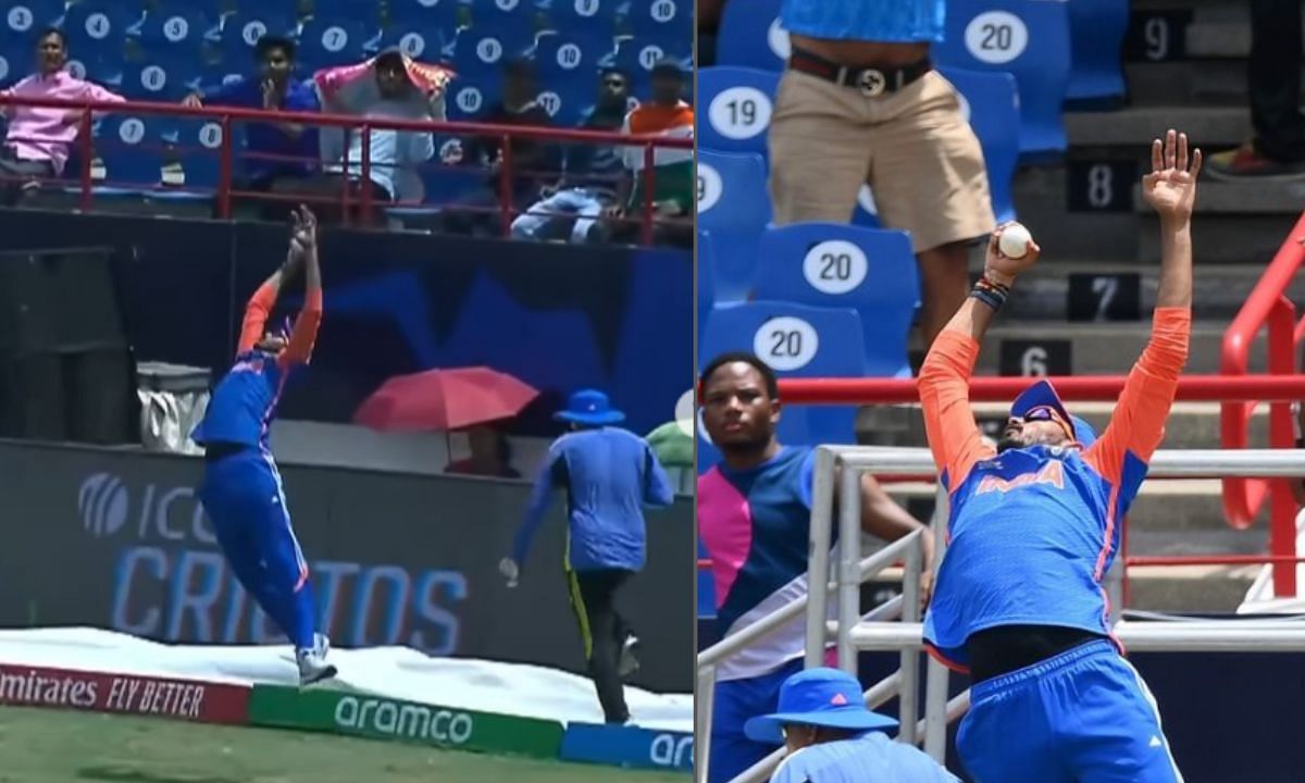 अक्षर पटेल को मिला फील्डिंग मेडल अवॉर्ड (Photo Credit - Snapshots: Instagram/@ICC)