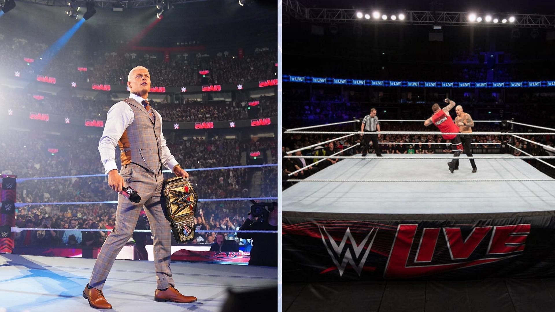 A major WWE match will take place this week featuring stars from different locker rooms [Credit: WWE.com &amp; Cody Rhodes on X]
