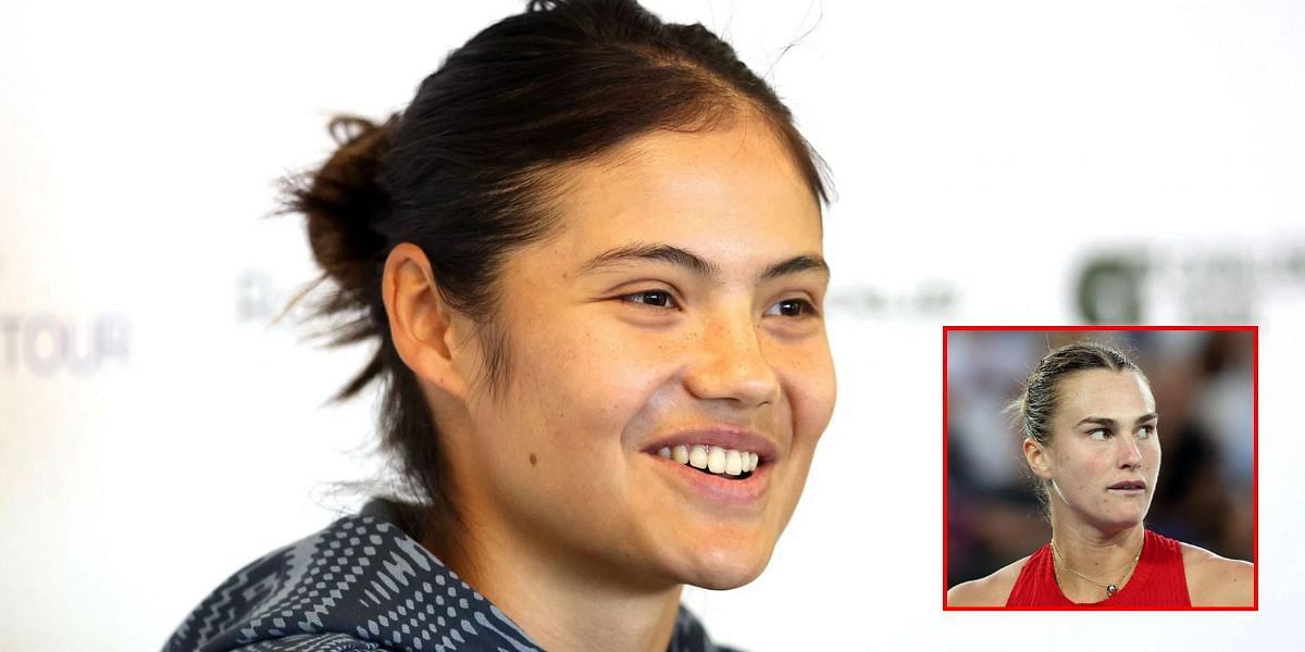 Emma Raducanu selected Aryna Sabalenka for 