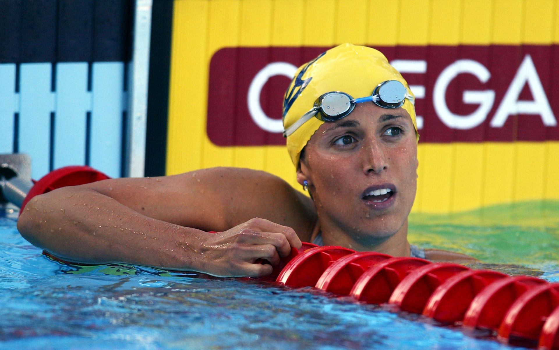 Rose at the Janet Evans Swim Invitational