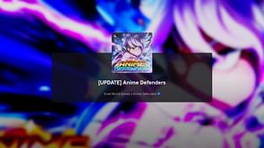 Anime Defenders: Update 2