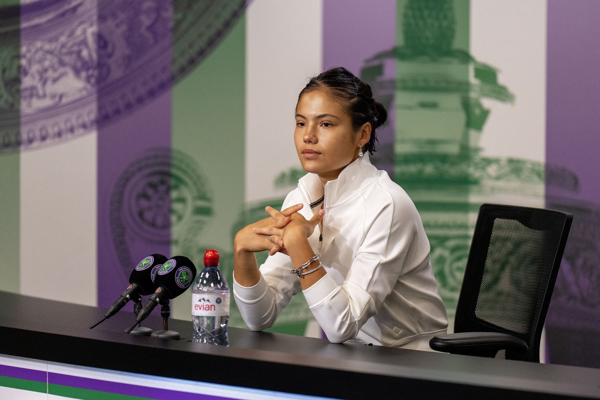 Emma Raducanu at the 2022 Wimbledon Championships