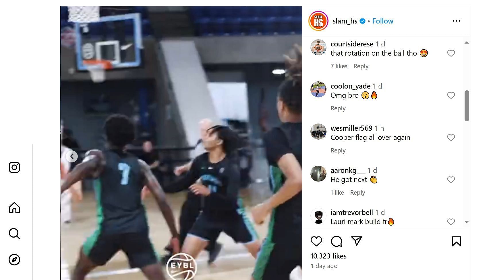 Reaction to Muurinen&#039;s EYBL outing