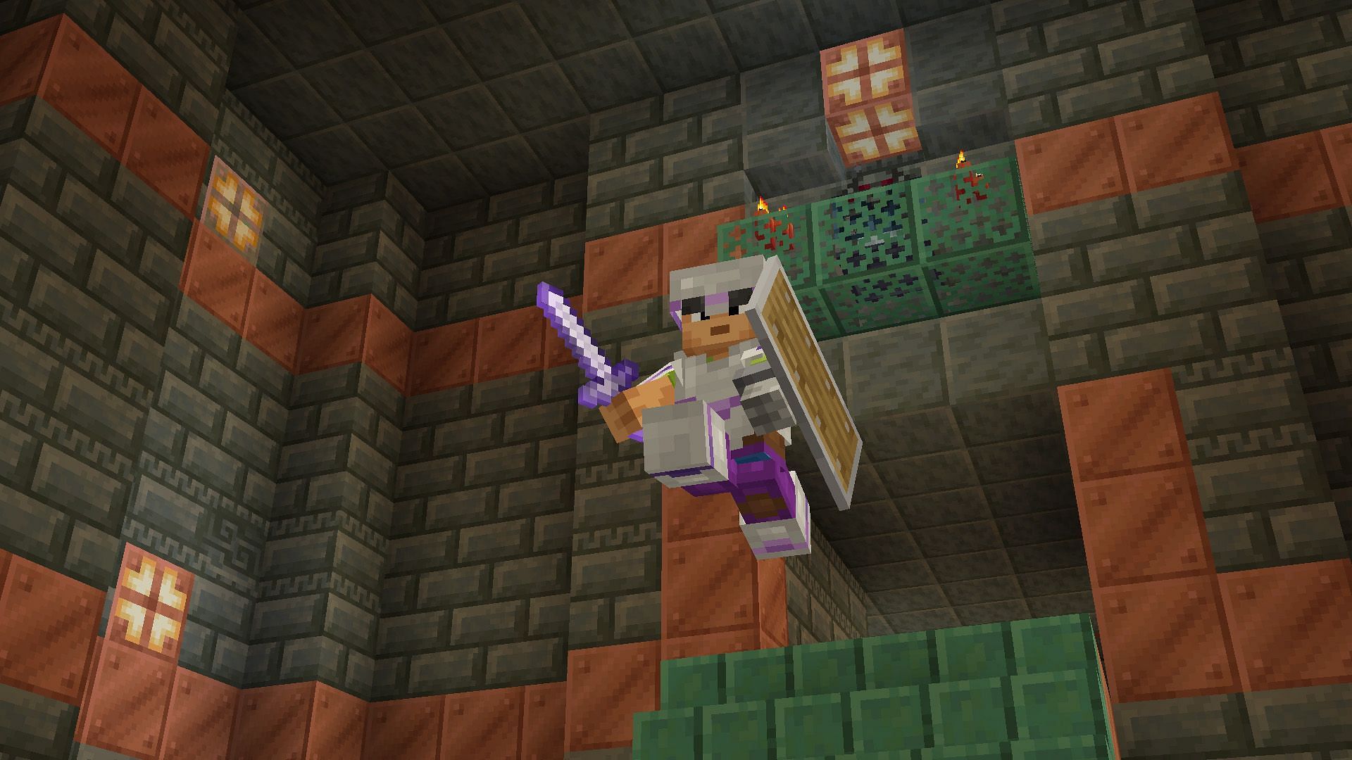 The Preview has all the new features, like the trial chambers (Image via Mojang Studios)
