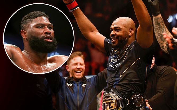 Jon Jones dismissed as champion by Curtis Blaydes ahead of Tom Aspinall fight: "I don’t view him as a heavyweight"