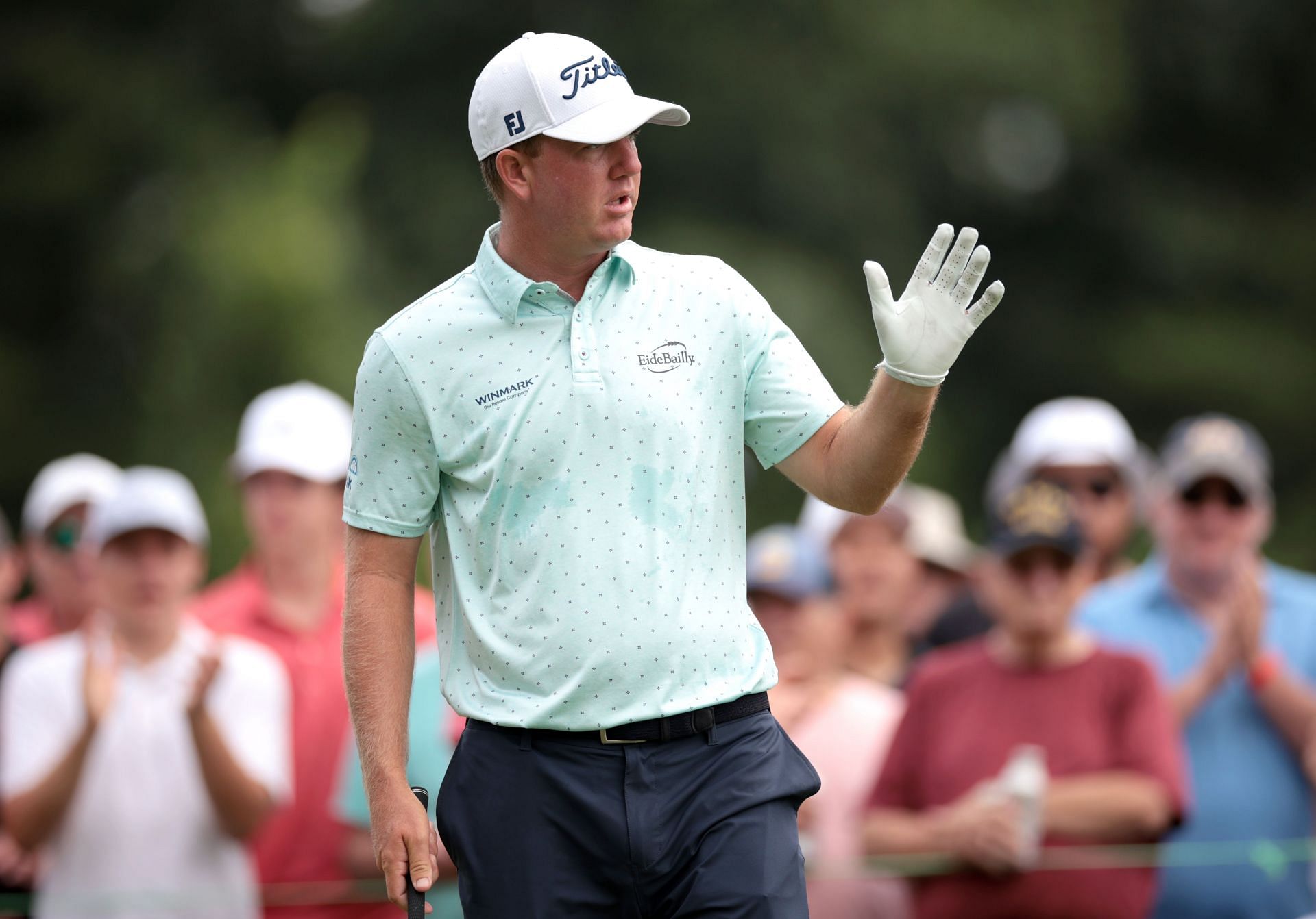 Tom Hoge played well at the Travelers Championship