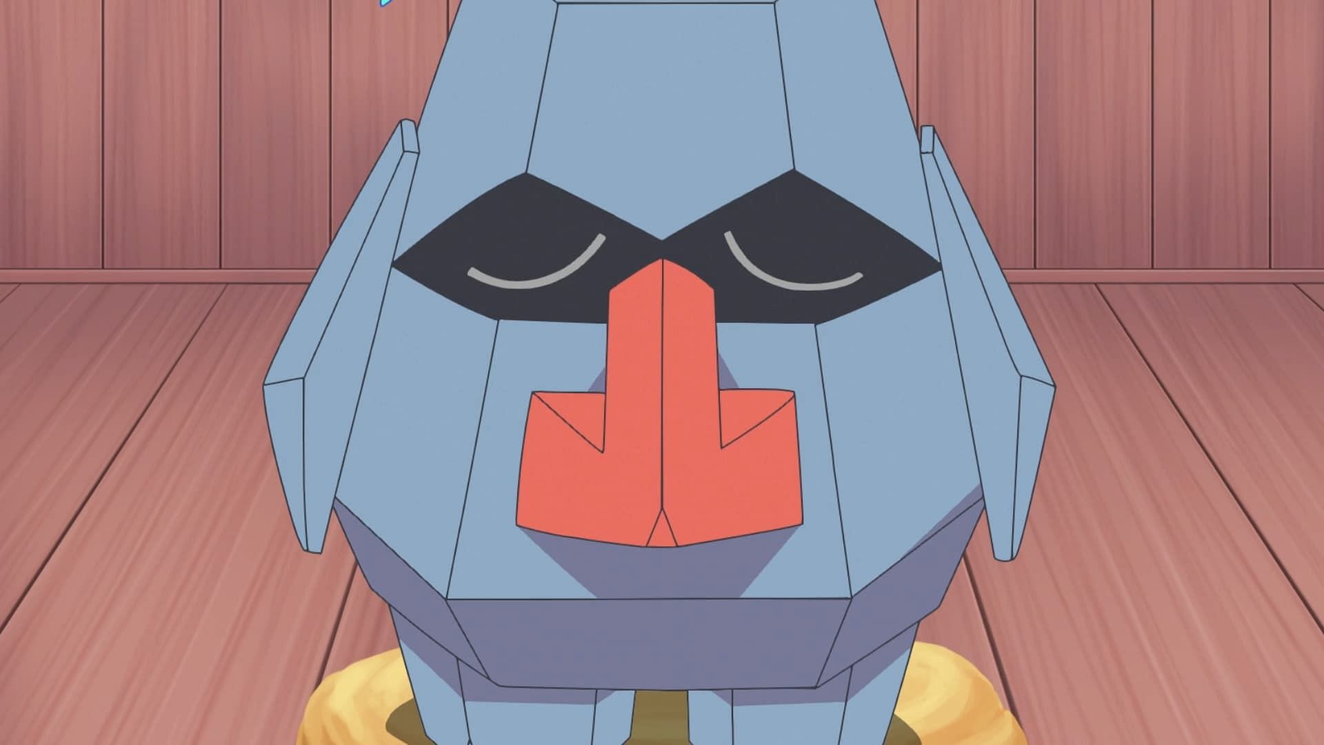 Nosepass as seen in the anime (Image via The Pokemon Company)