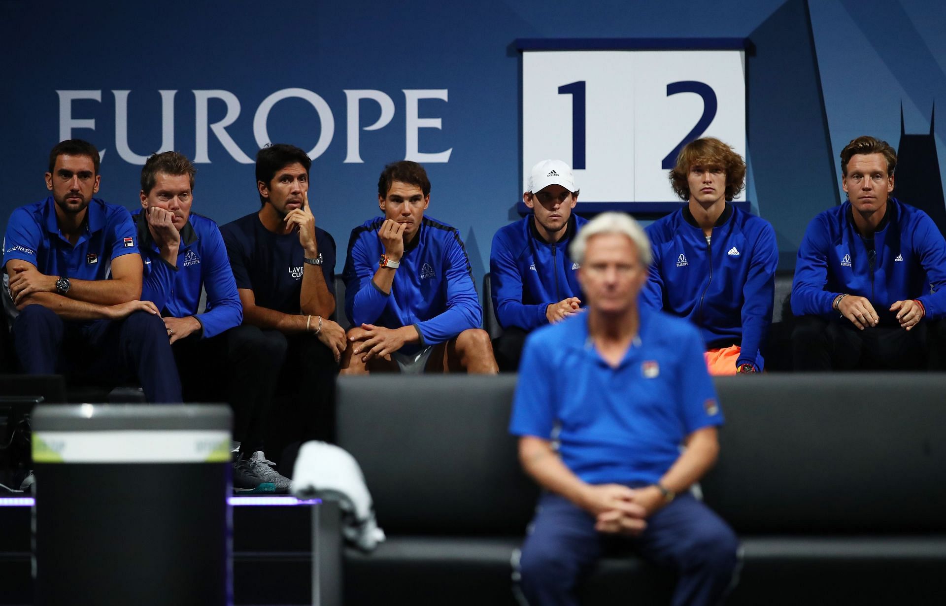 Bjorn Borg at the Laver Cup