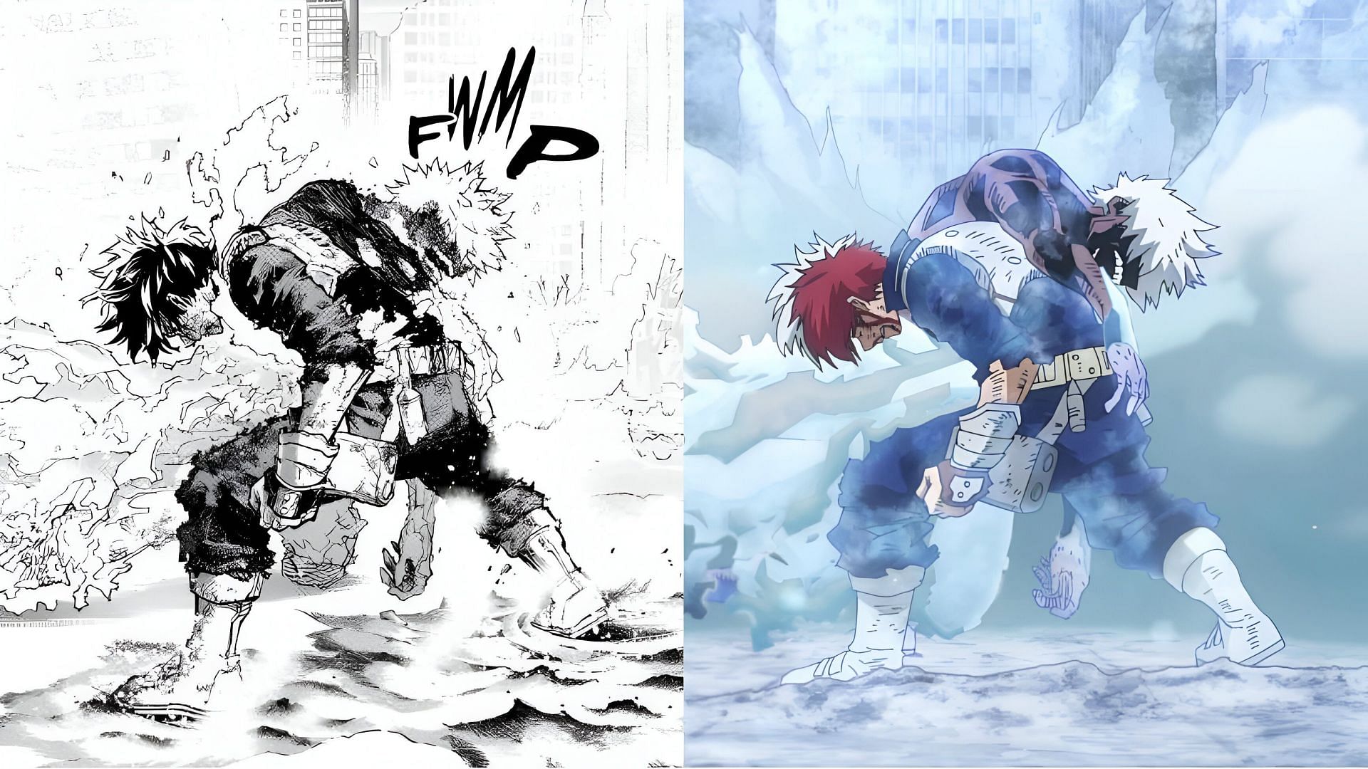 My Hero Academia season 7 episode 8: Anime vs. Manga comparison (Image via Bones &amp; Shueisha)