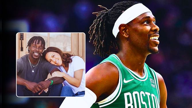 Watch: Jrue Holiday's wife Lauren Holiday reps blinged-out Celtics jacket for marquee Game 4