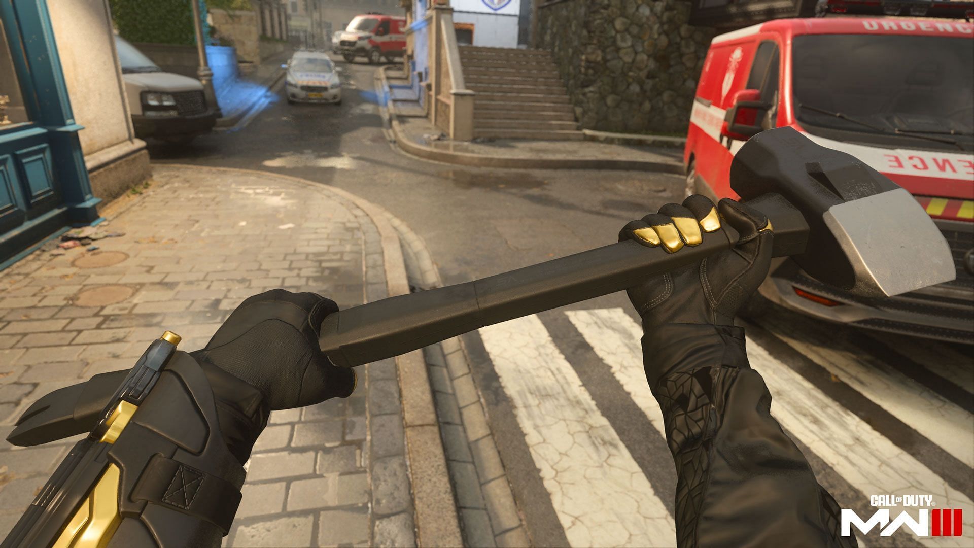 Sledgehammer Melee Weapon in MW3 and Warzone Season 4 Reloaded (Image via Activision)