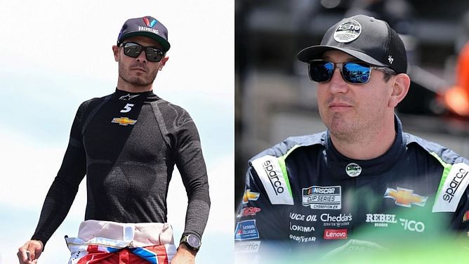 "Surprised, he didn't race with me" - Kyle Larson grateful for Kyle Busch's clean racing despite Gateway clash