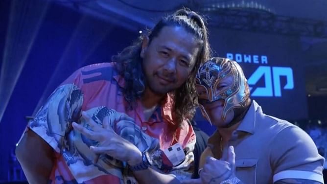 Shinsuke Nakamura and Rey Mysterio make special appearances outside WWE