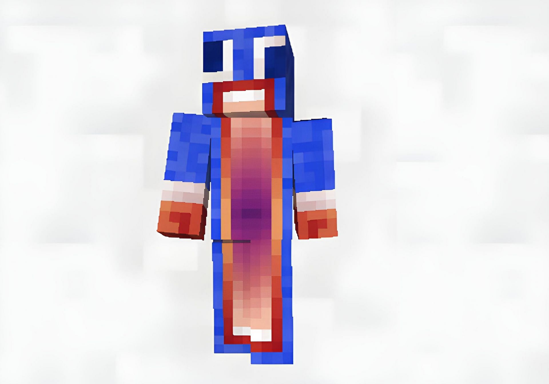 Big Mouth Blue Skin (Image via SkinsMC)