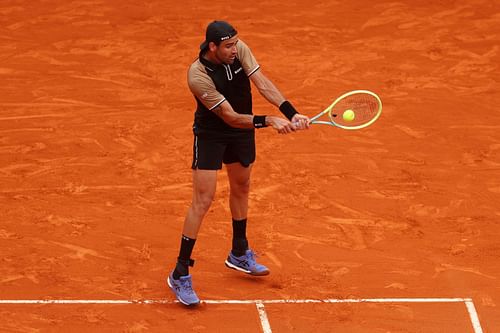 Matteo Berrettini at the 2024 Monte-Carlo Masters. (Photo: Getty)