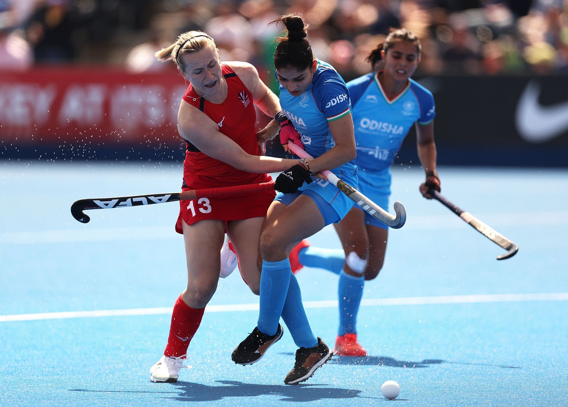 Great Britain v India - FIH Pro League Women