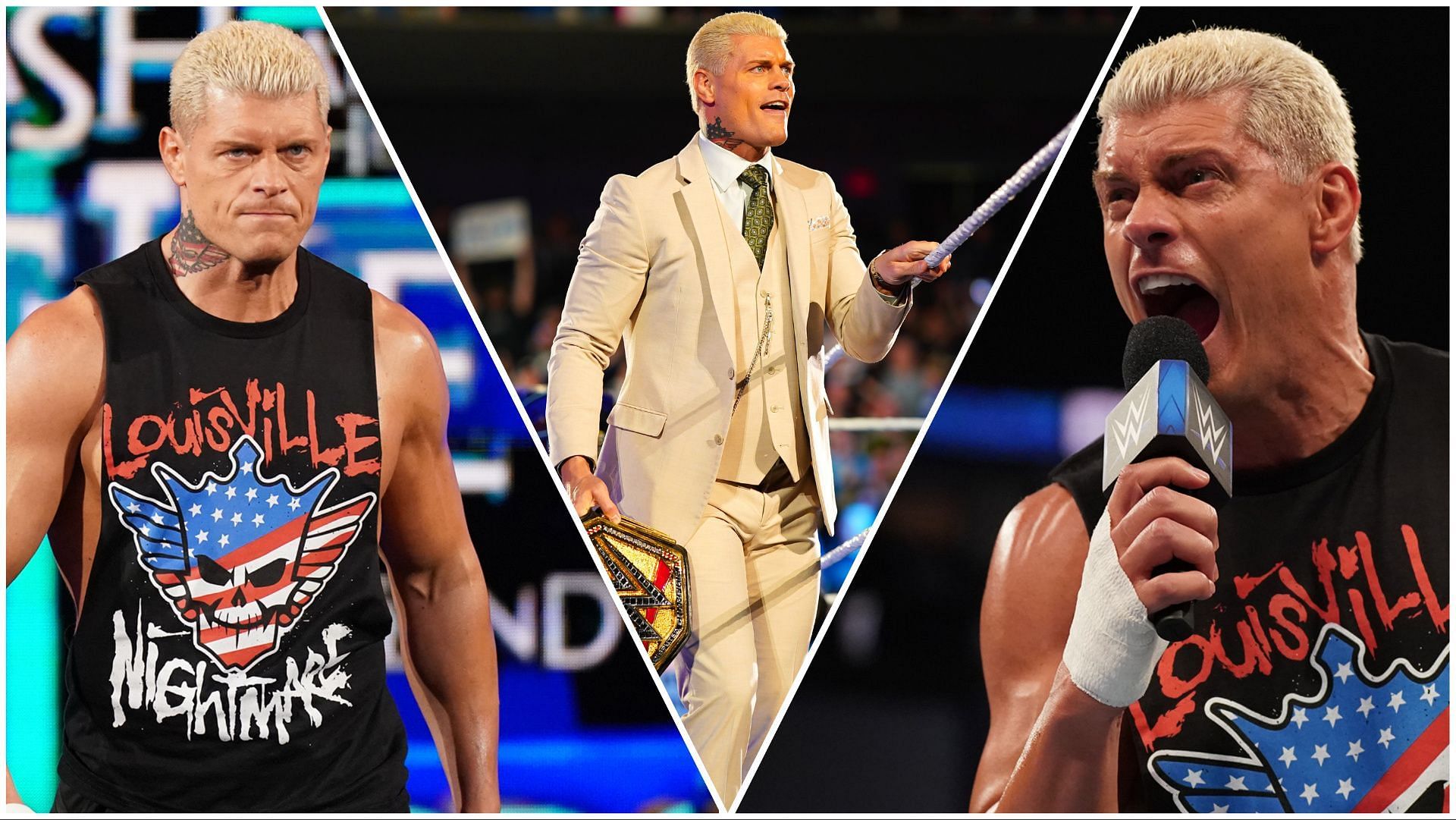 WWE Champion Cody Rhodes cuts promos on SmackDown
