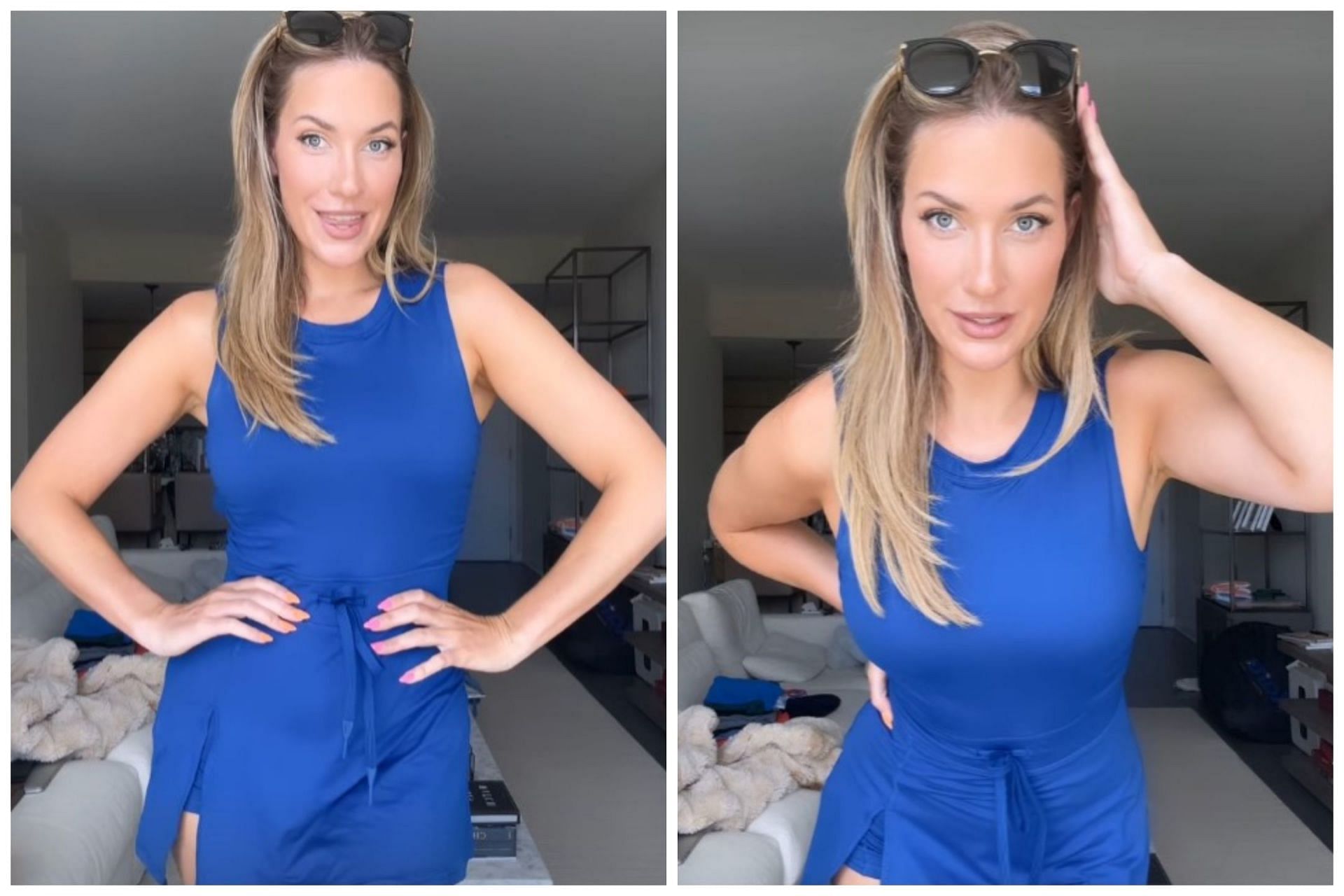 Paige Spiranac flaunts her outfit of the day (image via instagram.com/_paige.renee/).