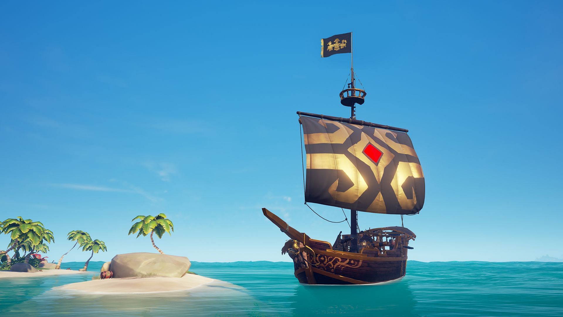 Sloop as seen in the game (Image via Rare)