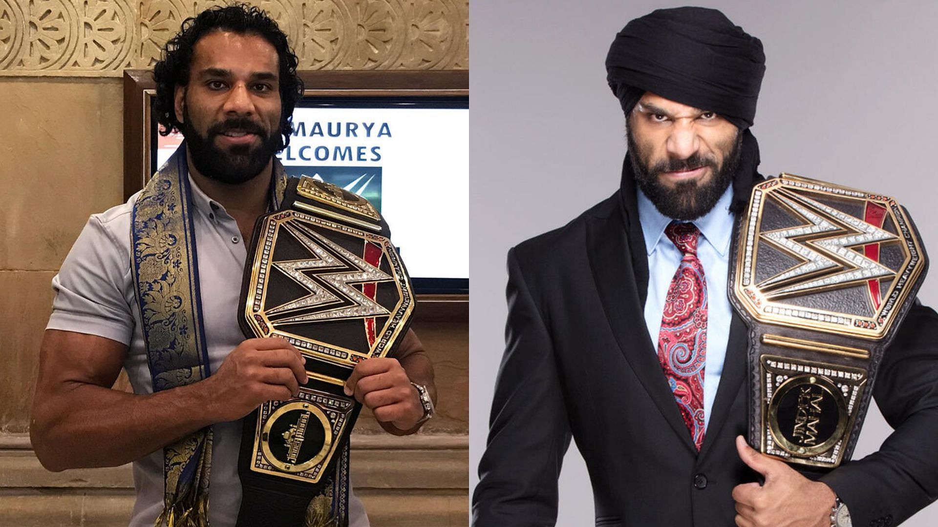 Mahal is currently a free agent. [Photos: WWE.com]