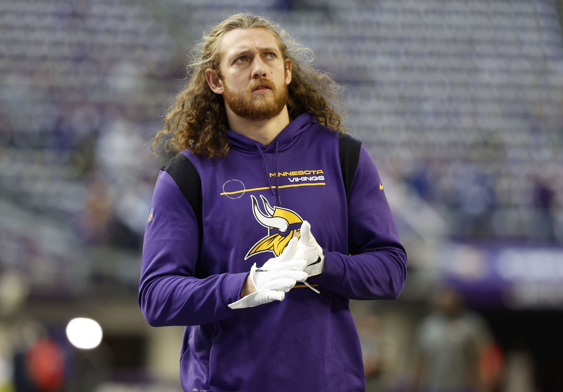 TJ Hockenson of the Minnesota Vikings