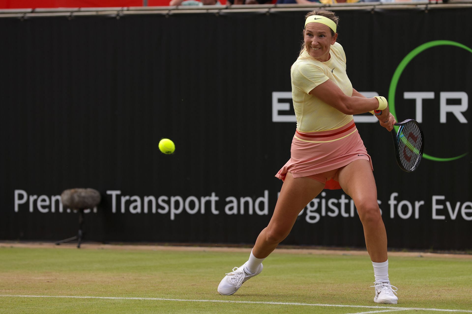 Victoria Azarenka at the 2024 Ecotrans Ladies Open. (Photo: Getty)