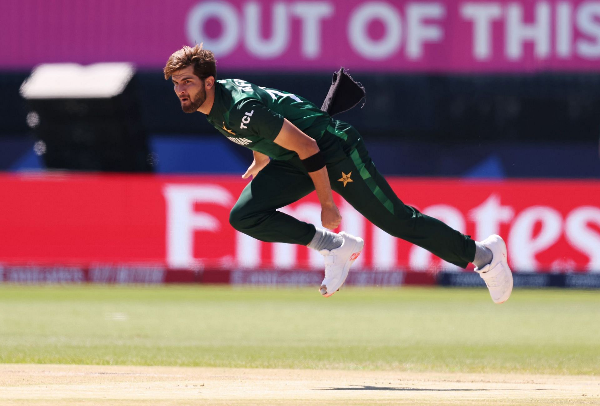 Shaheen Afridi picked up three wickets in his first two overs.