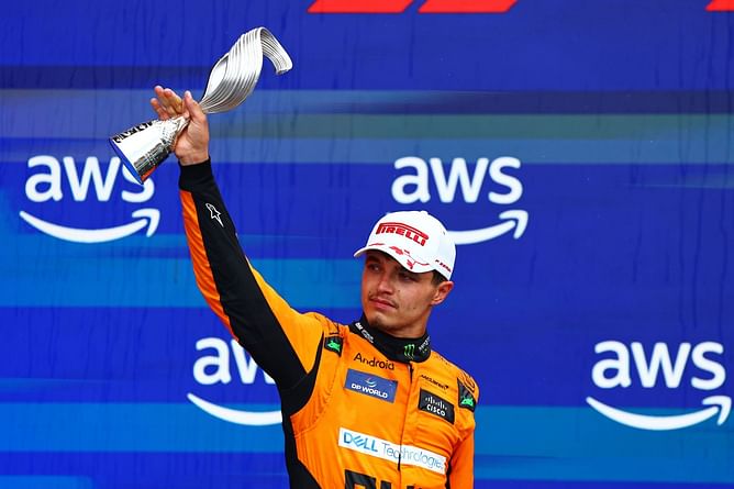 Lando Norris criticized by F1 fans for ‘disrespecting’ the Dutch national anthem after Max Verstappen’s win in Montreal