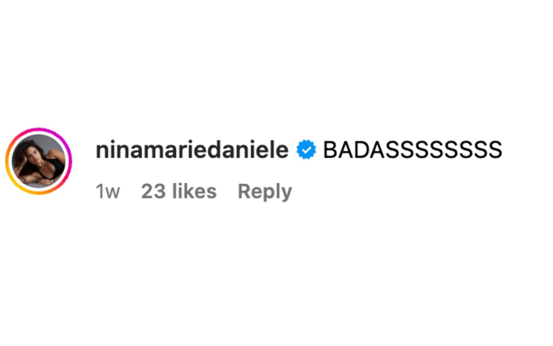 Nina-Marie Daniele&#039;s comment on Laura Sanko&#039;s post