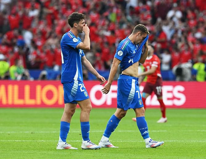 Switzerland 2-0 Italy: Player ratings for the Azzurri as Freuler and Vargas score apiece to send the holders out | UEFA Euro 2024