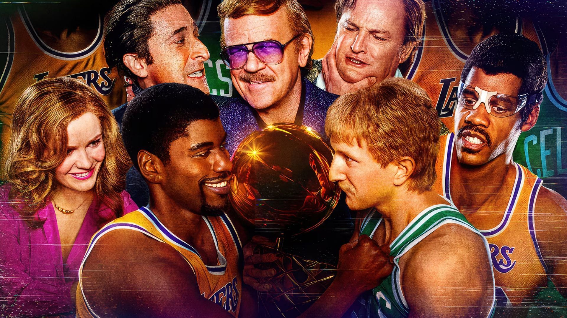 It focuses on the era wherein the Lakers enthralled fans with their run-and-gun style of basketball (Image via HBO)