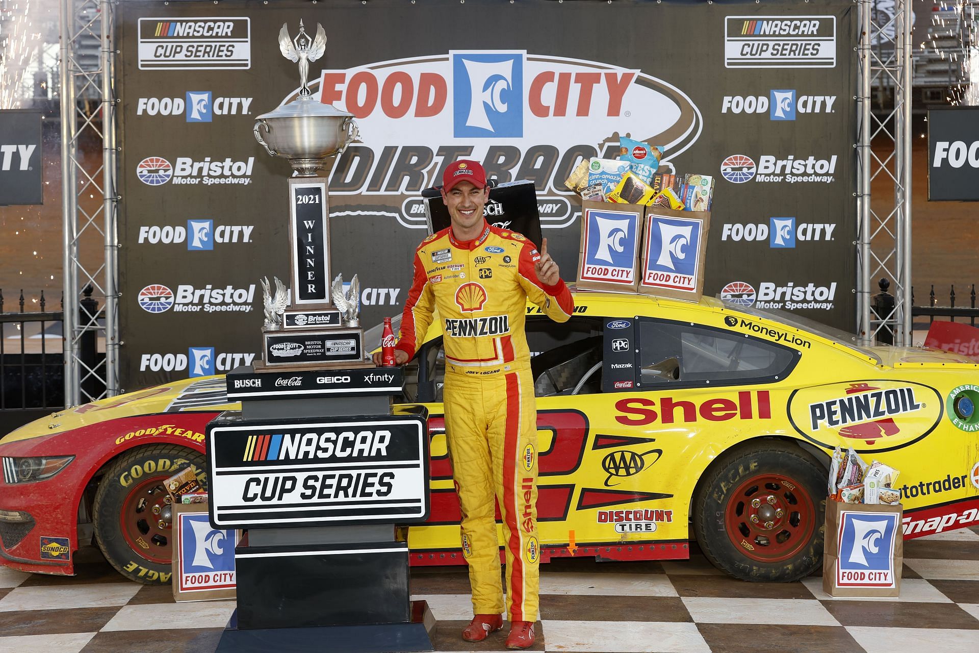 Team Penske driver Joey Logano (Image: Getty)