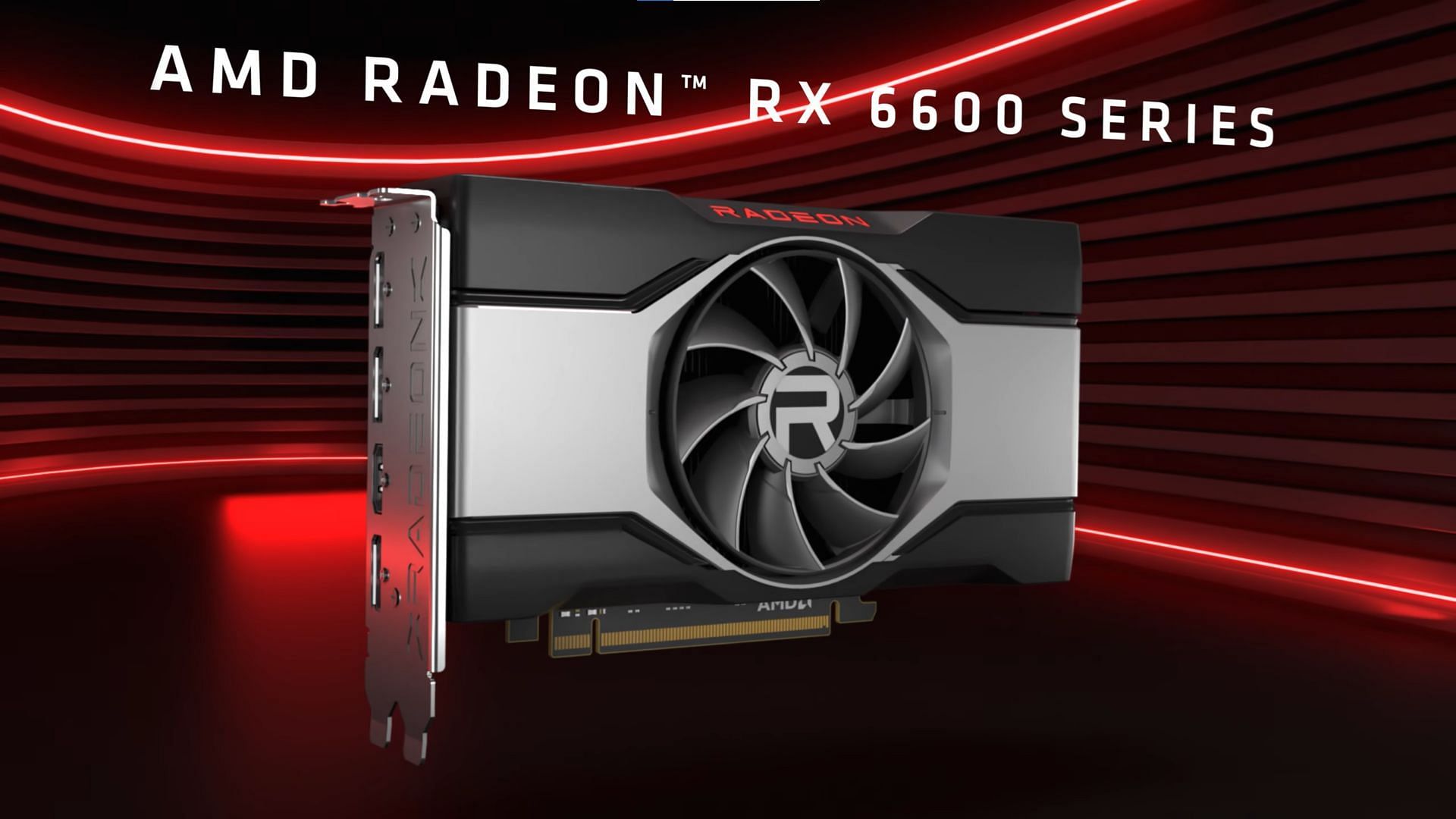 AMD Radeon RX 6600 series GPUs (Image via AMD)