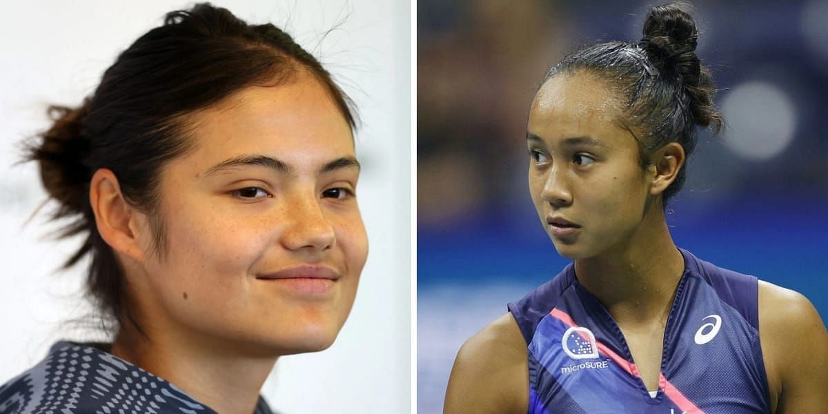 Leylah Fernandez extends support to Emma Raducanu (image source: GETTY)