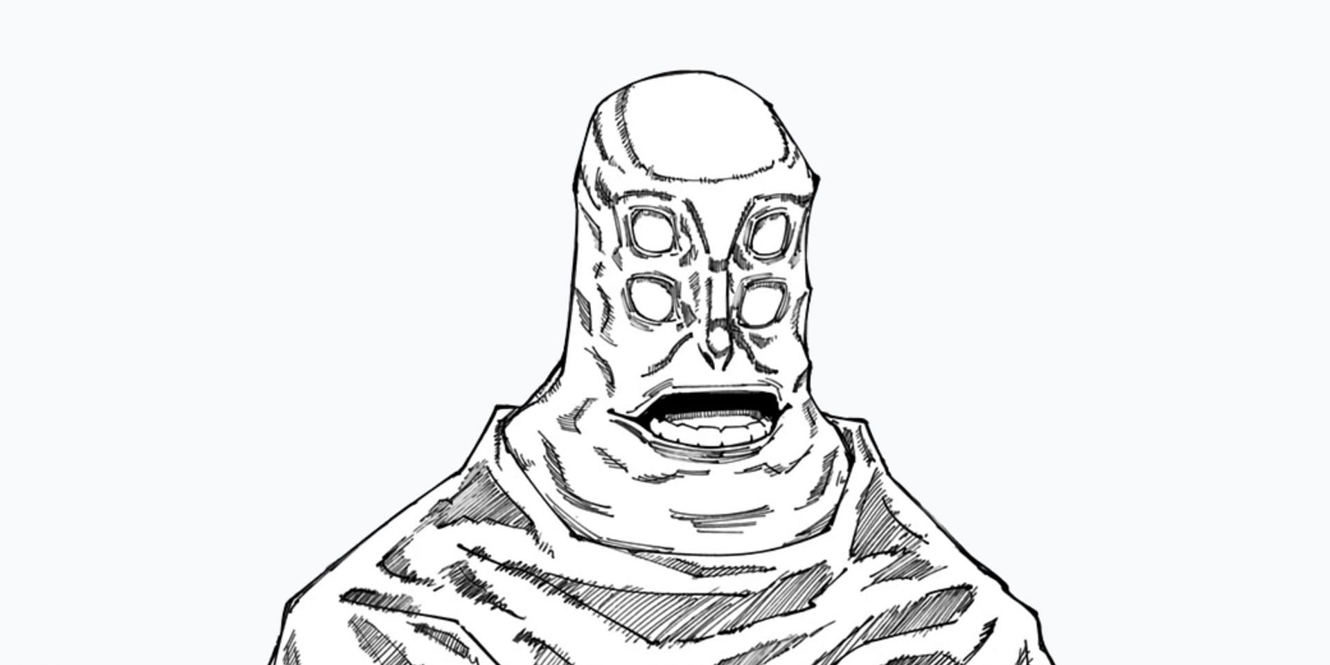 Master Tengen as seen in manga (Image via Gege Akutami/Shueisha)