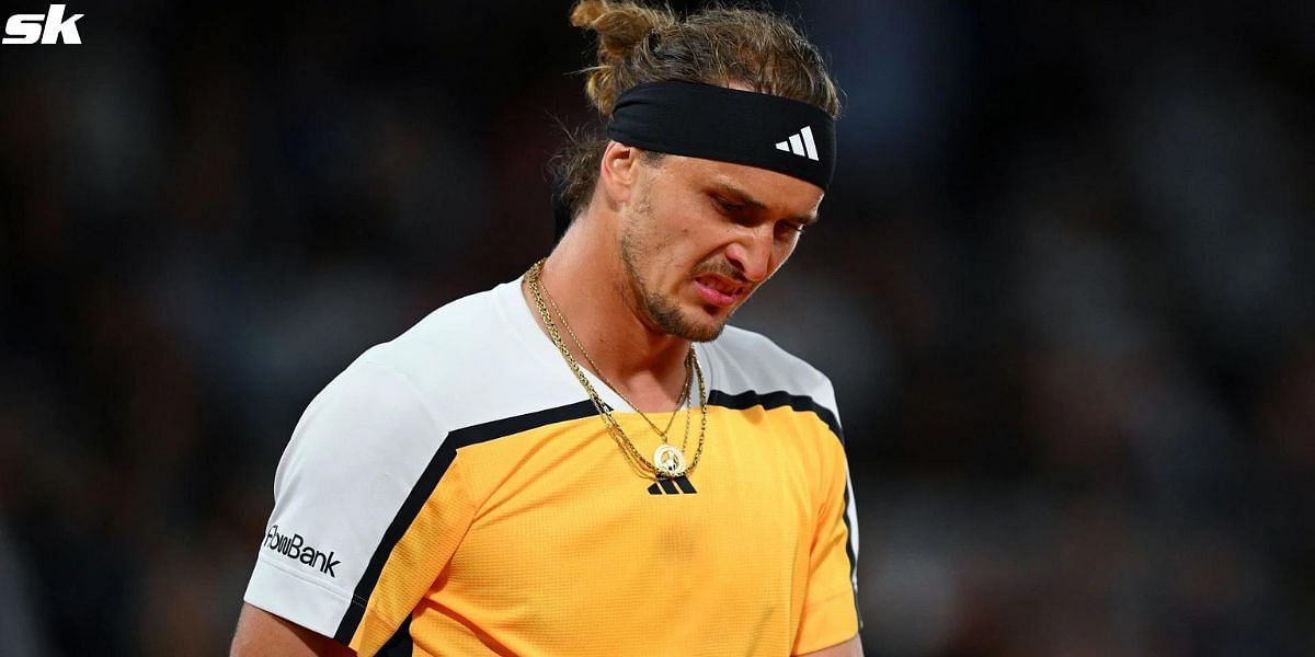 Fans were left baffled after Alexander Zverev