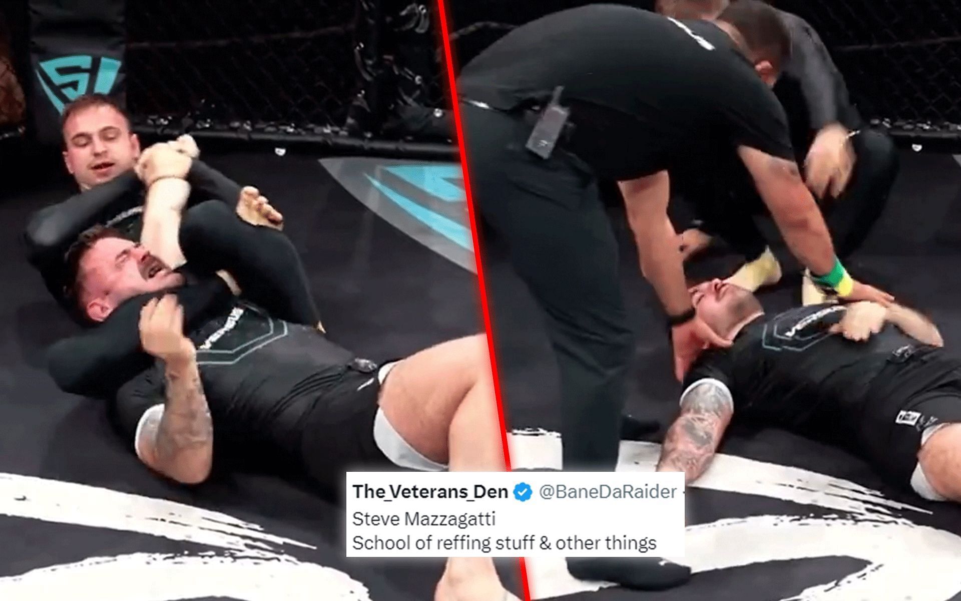 Fans blast MMA referee