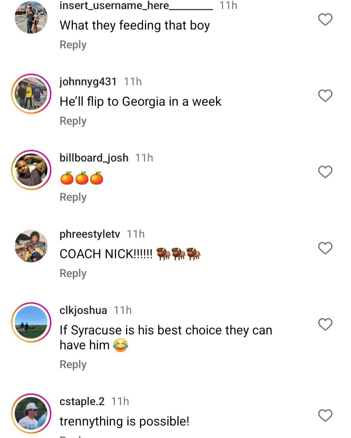 Some more reactions from fans on IG.