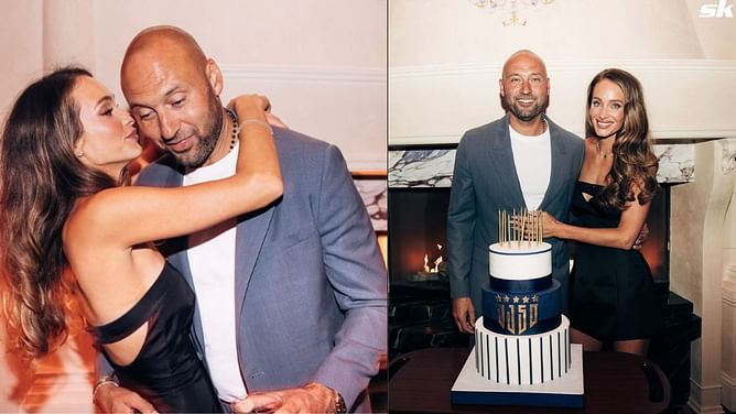 In Photos: Derek Jeter's wife Hannah throws surprise birthday bash for Yankees icon husband turning 50