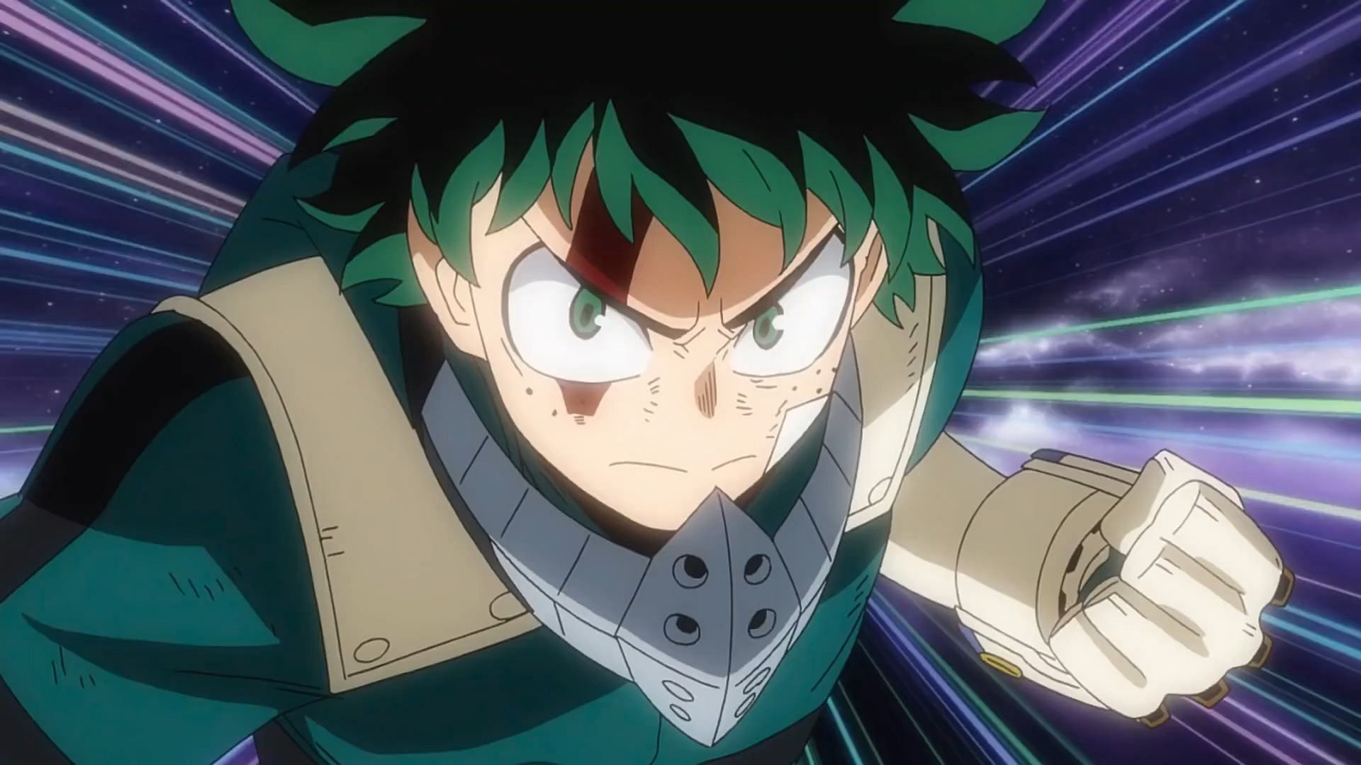 Protagonist Deku as seen in the anime (Image via BONES)