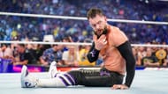 Finn Balor wasn't happy when Damian Priest came to the ring with the briefcase at SummerSlam 2023 (Credit: wwe.com)