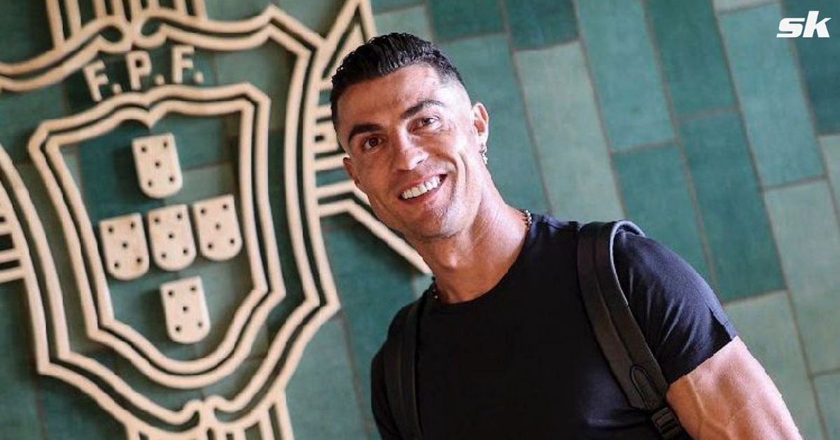 Cristiano Ronaldo is back in Portugal for international duty.