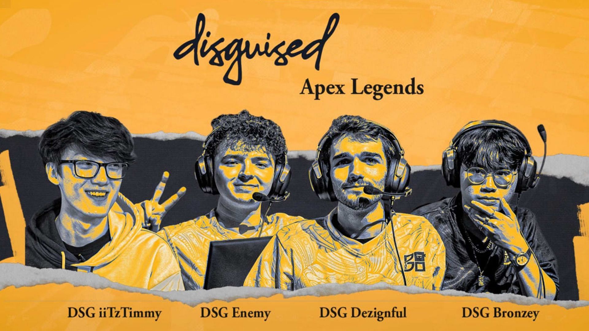 Former DSG squad in Apex Legends (Image via Disguised)