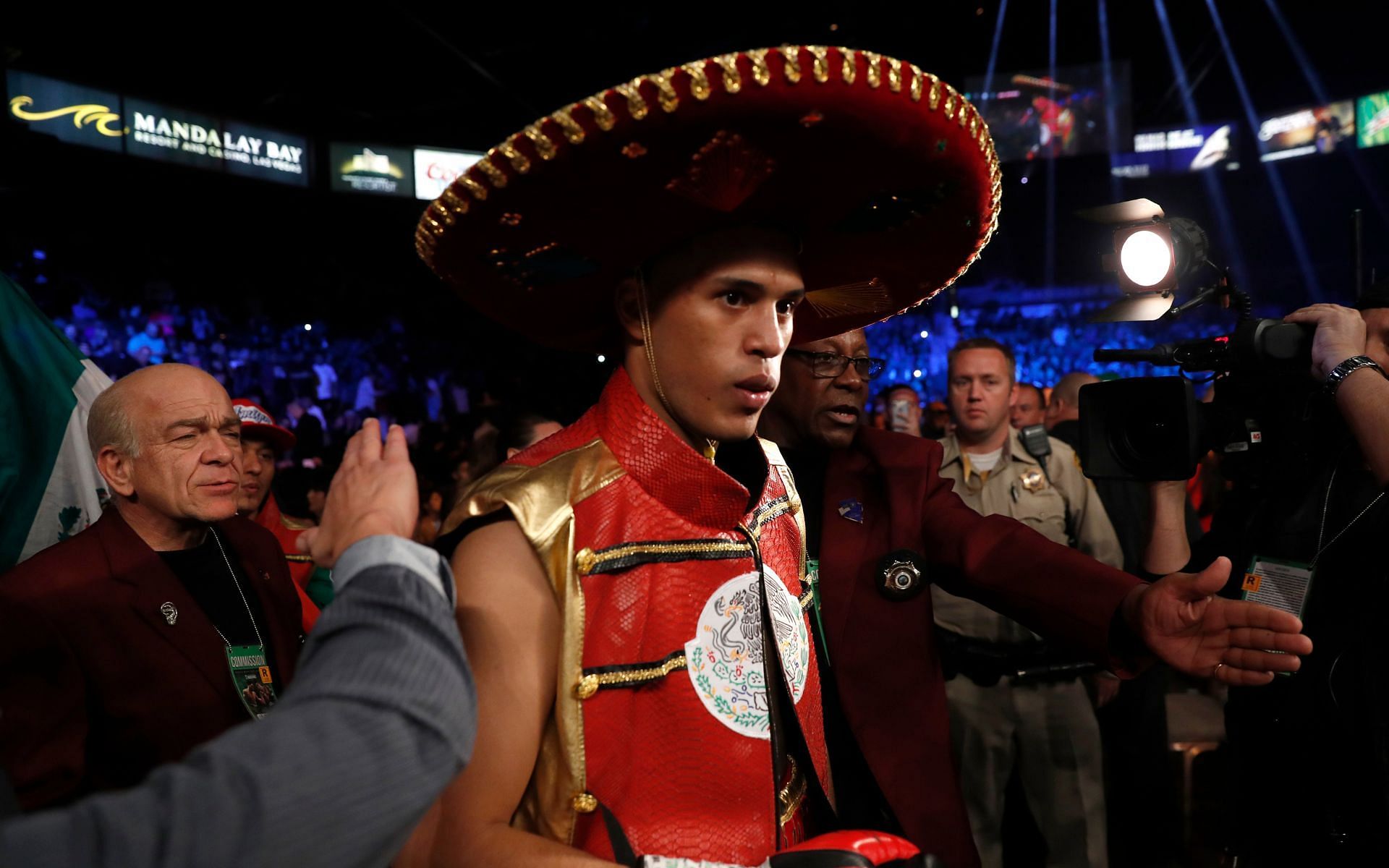 David Benavidez has established himself as a force to be reckoned with inside the squared circle [Image courtesy: Getty Images]