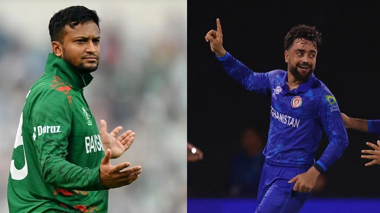 राशिद खान ने बड़ा रिकॉर्ड किया अपने नाम (Photo Courtesy: ESPNcricinfor and Rashid khan X)                               